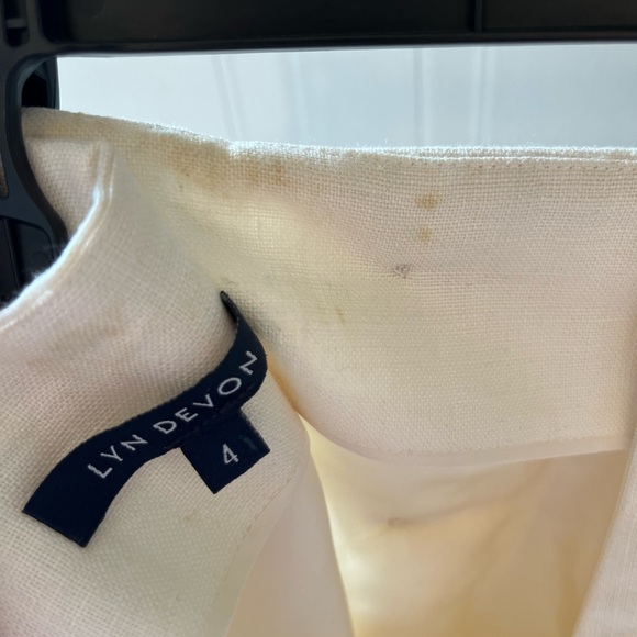 Natural Linen Skirt - Picture 6 of 11